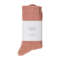 Luxury Alpaca Wool Socks - Dusky Rose
