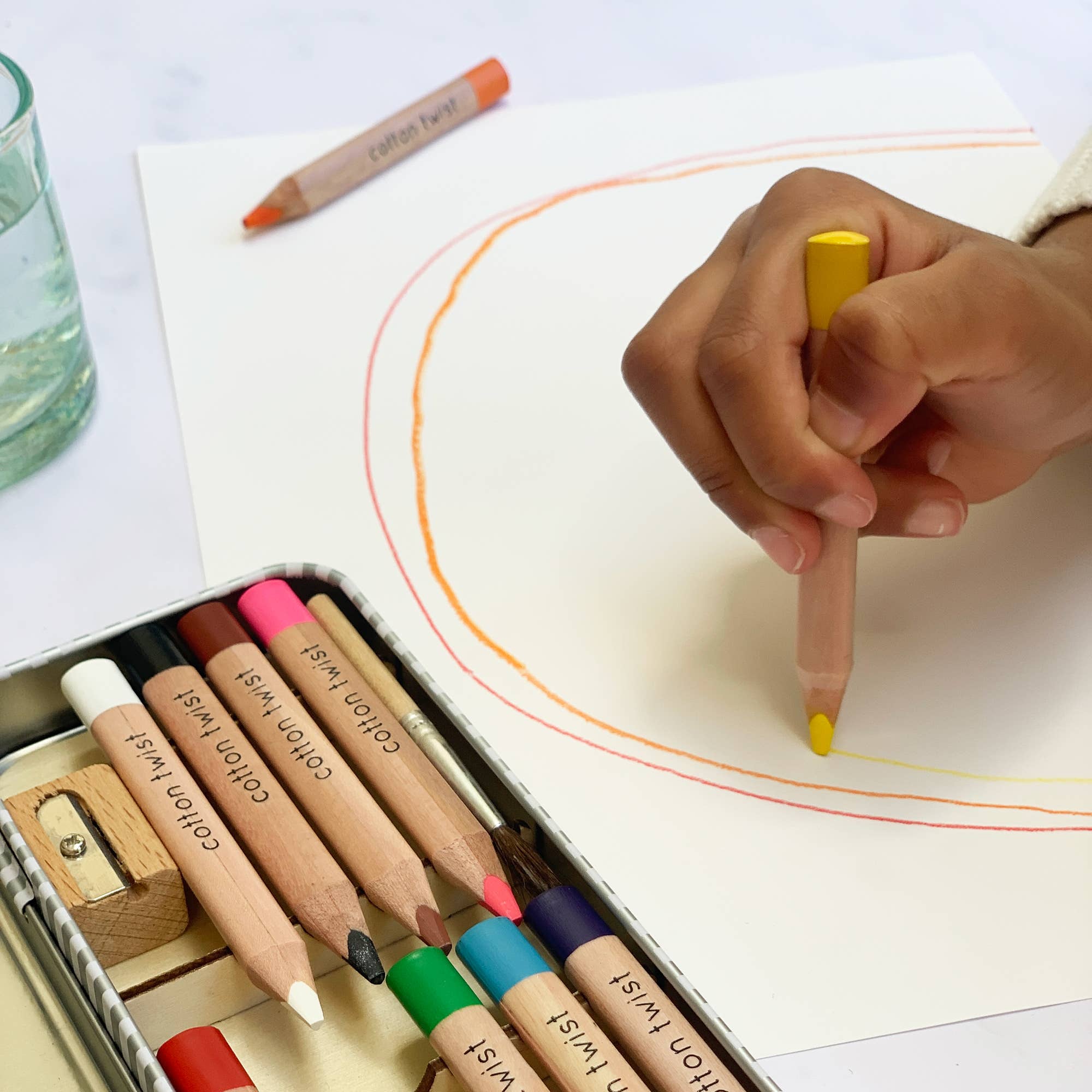 Bright Mix Watercolour Pencils Set