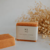 Handmade Ceramic Soap Dish with FREE vegan soap