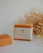 Sweet Orange + Lavender Soap - Vegan, Cruelty Free: With Packaging £6.00