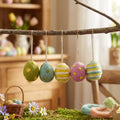 Handmade Felt Small Easter Eggs (Set of 5)