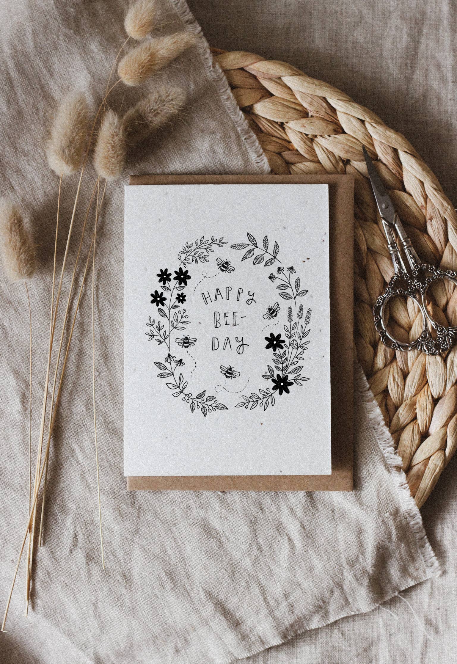 Happy Birthday Plantable Seed Card