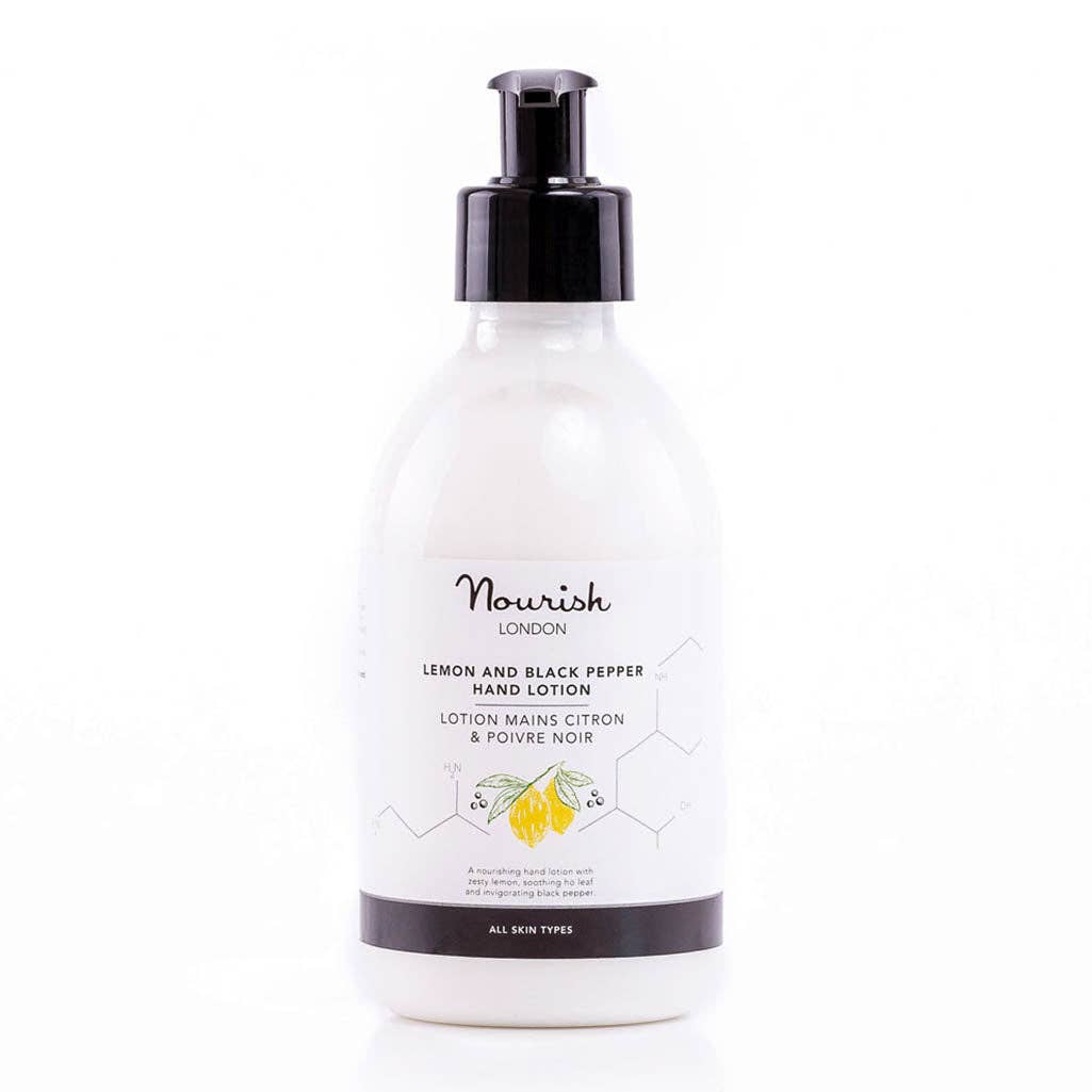Lemon & Black Pepper Hand Cream: 300 ml