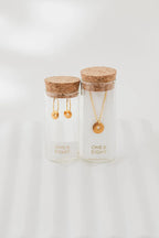 Gold Satin Tolvan Necklace