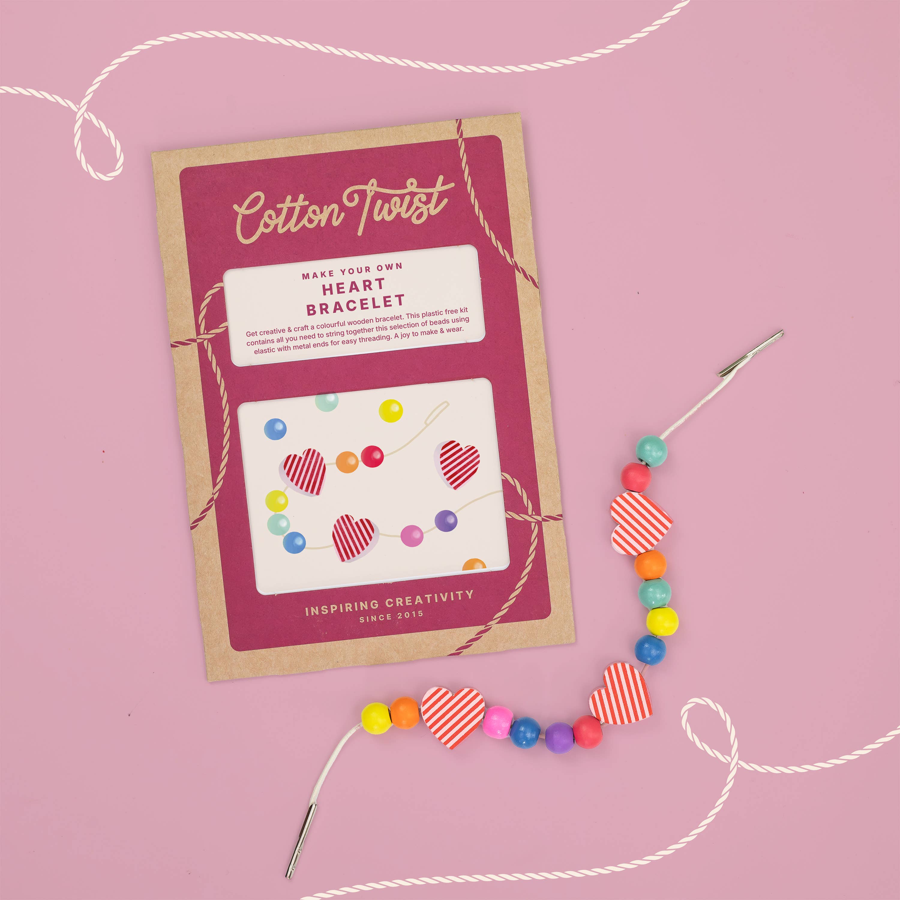 Make Your Own Heart Bracelet