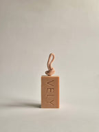 Vely Soapery “Amelie” Natural Handmade Soap On A Rope With Pink Clay