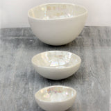 Pearl And White Bowl - Medium