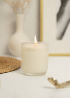Amber, Bergamot & Vanilla scented candle