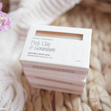 Pink Clay & Geranium Organic Soap Bar | Scottish Made