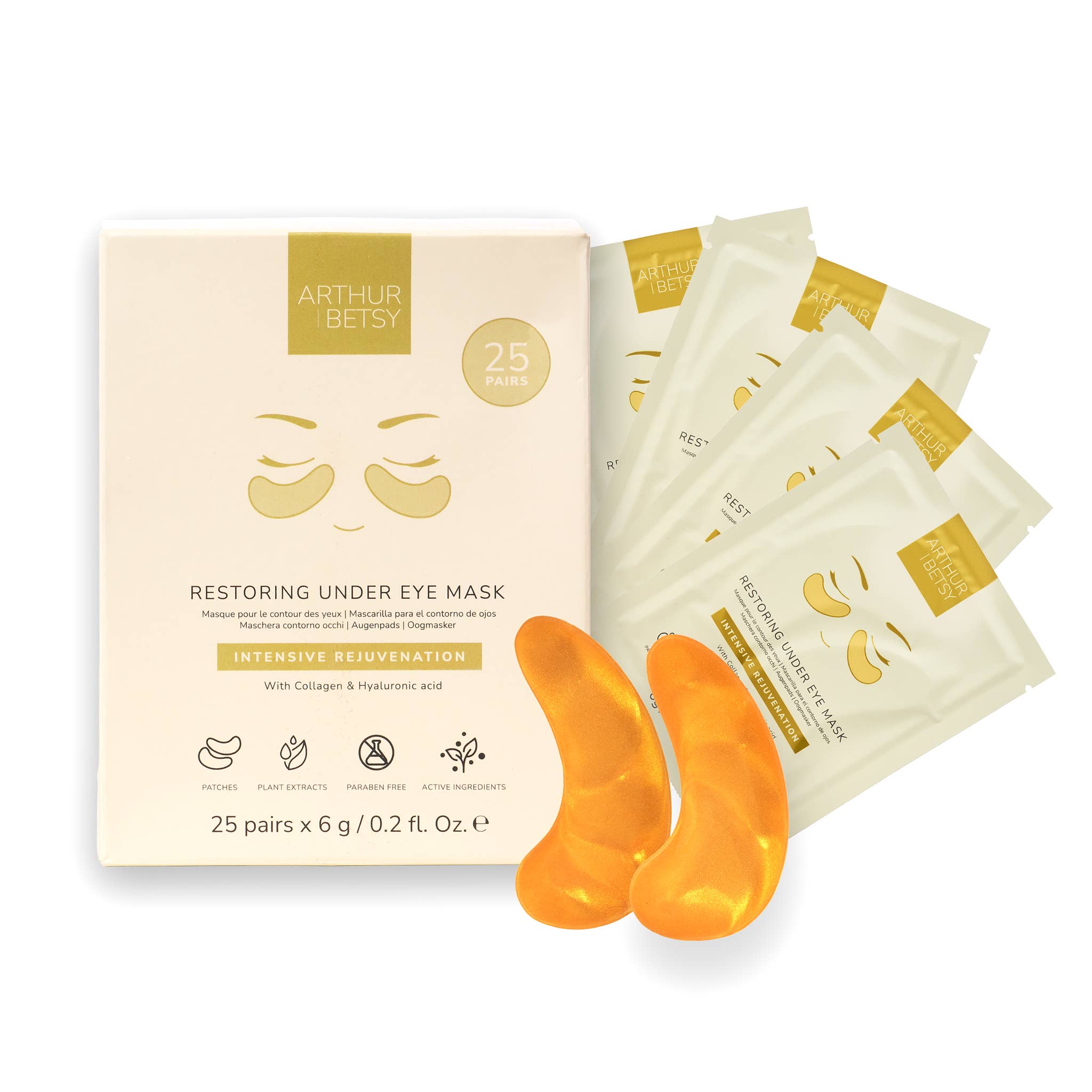 Gold Collagen Eye Masks