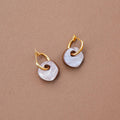 Surround Hoop Earrings : Lilac
