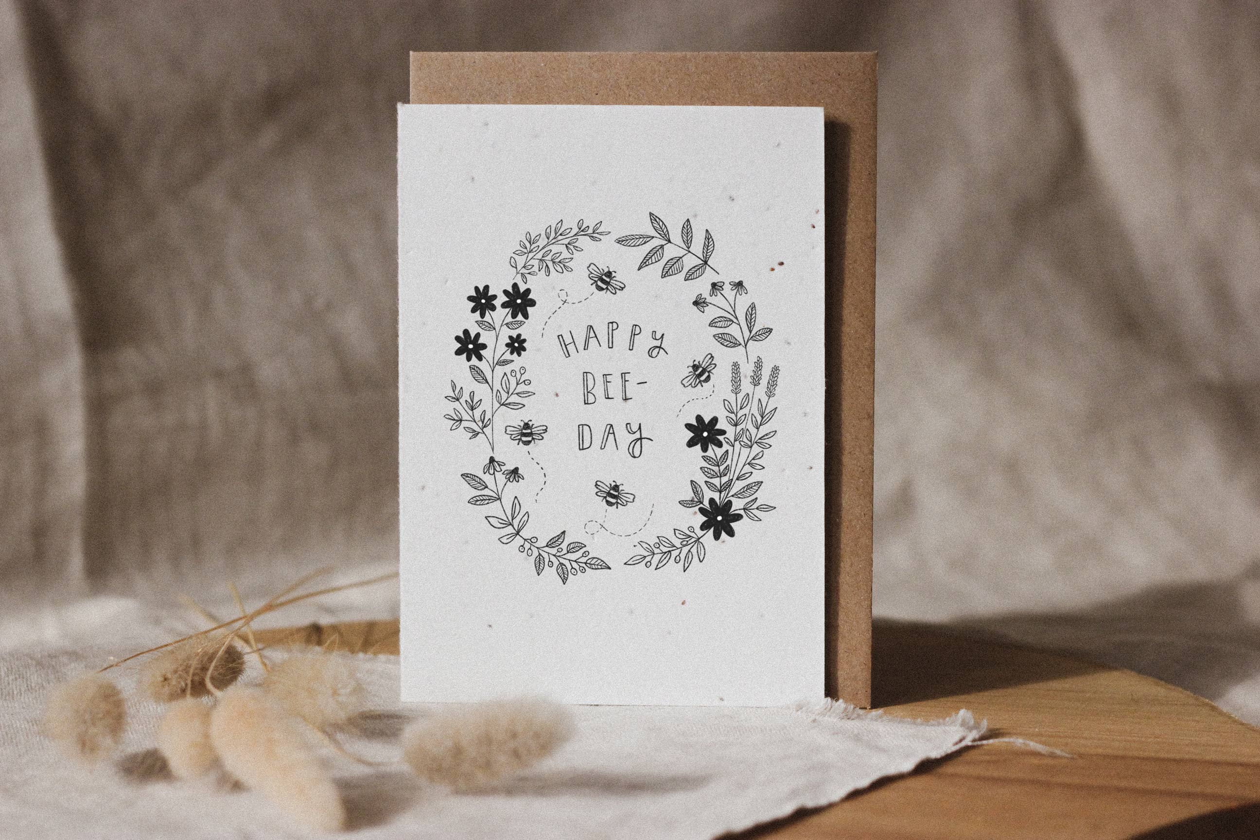 Happy Birthday Plantable Seed Card