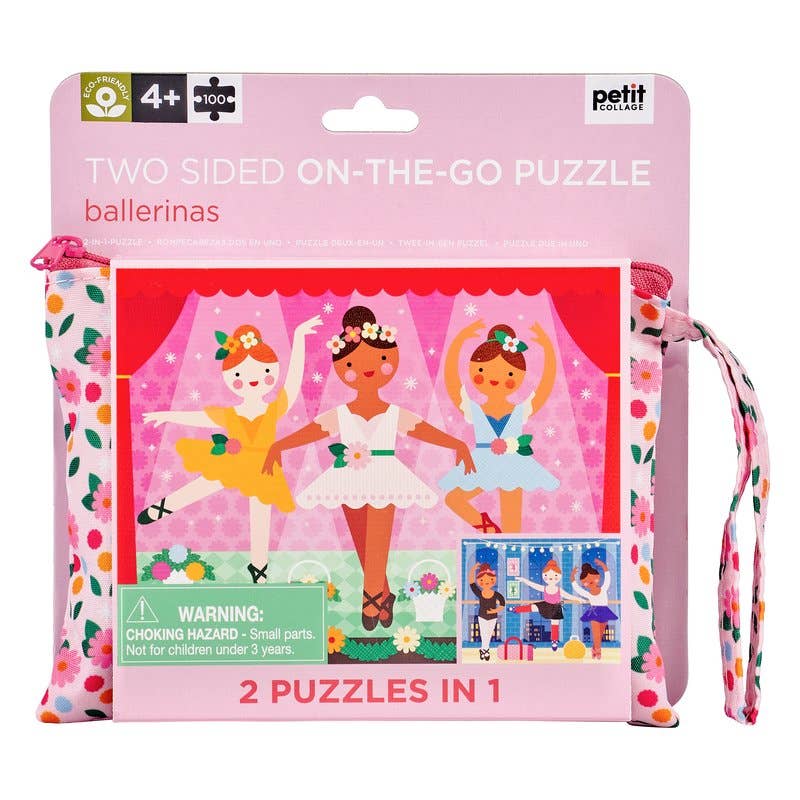 Double-sided Travel Puzzle - Ballerina
