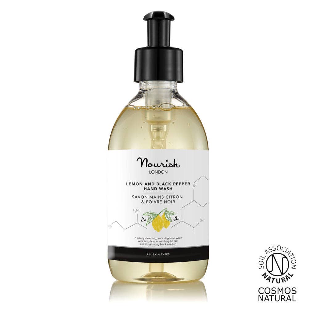 Lemon & Black Pepper Antibacterial Hand Wash, 300 ml