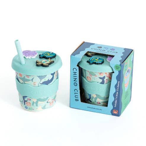 Under the Sea Chino Charm Cup  + FREE Hot Chocolate Stirrer and Chocolate Frog | Chino Club