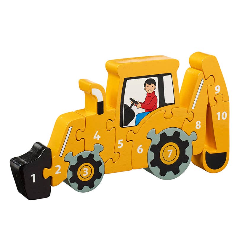 Digger Numbered Puzzle