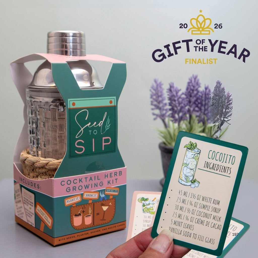 Seed to Sip Grow Your Own Cocktails Gift Set