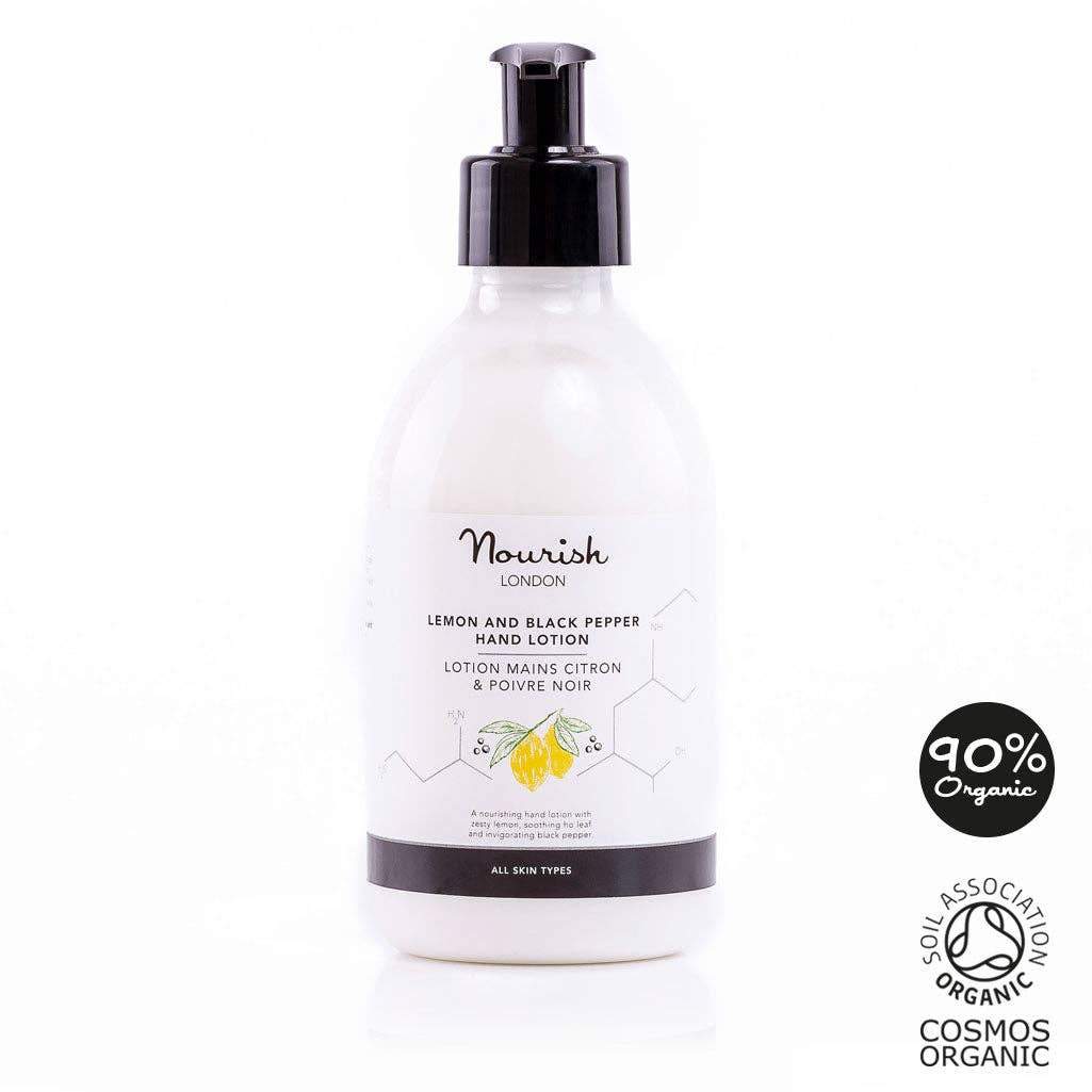 Lemon & Black Pepper Hand Cream: 300 ml