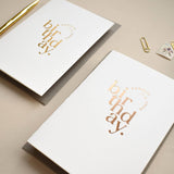 Hooray! Birthday - Luxury Greetings Card