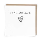 You’ll Do - Greeting Card with Enamel Pin Badge