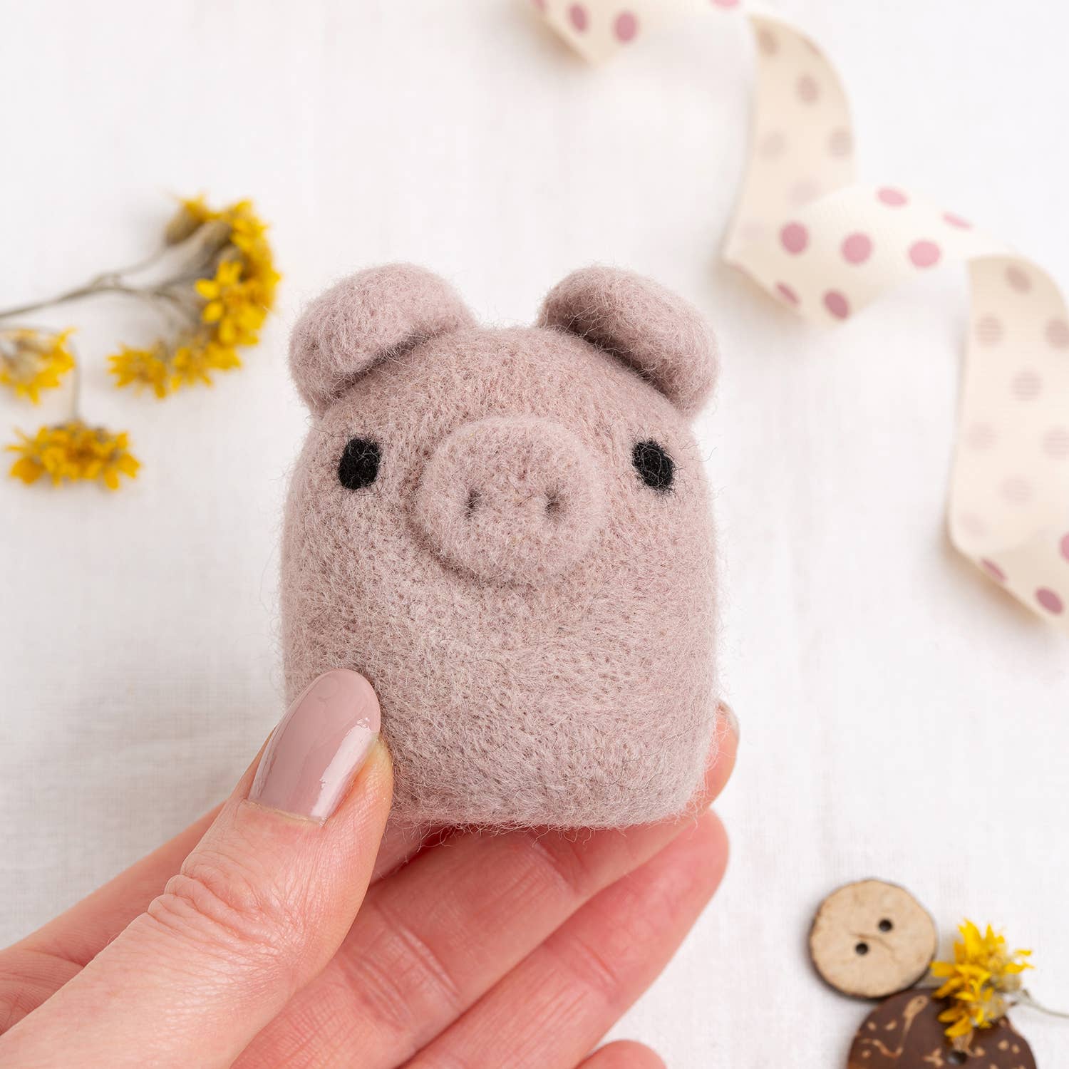 My Pocket Pig Needle Felting Kit