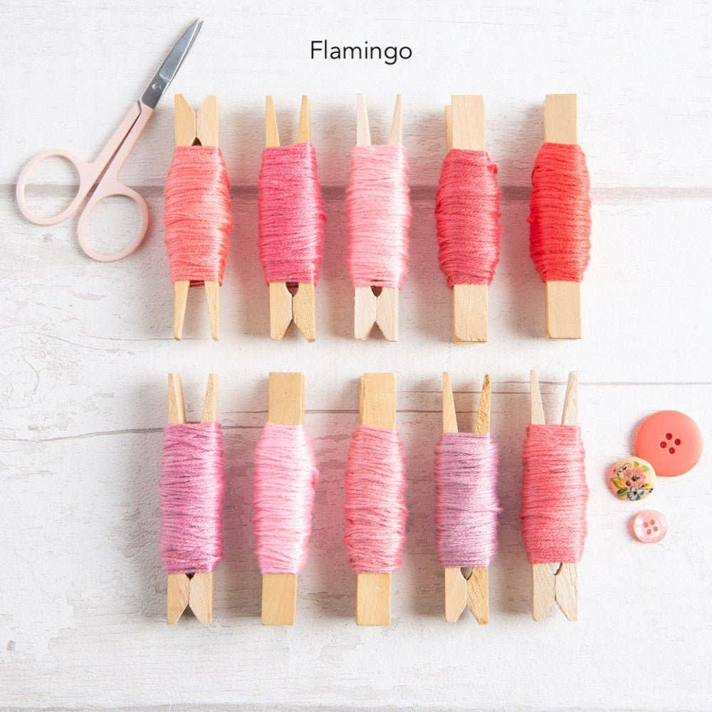 Macrame Rainbow Craft Kit: Flamingo