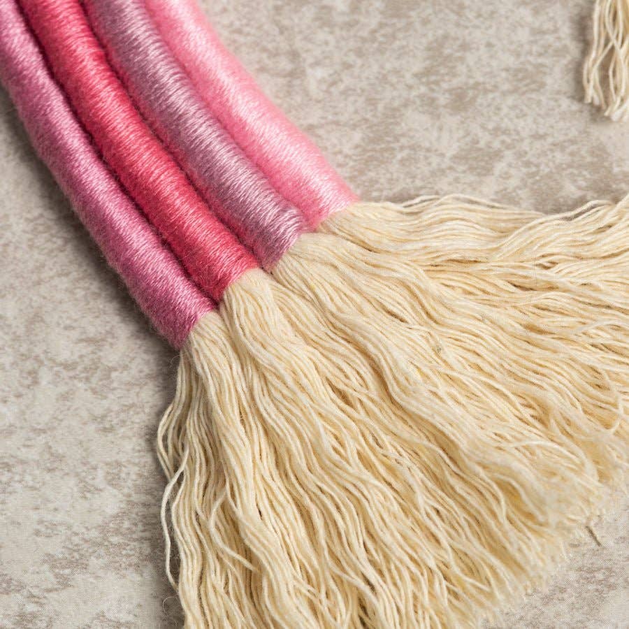 Macrame Rainbow Craft Kit: Flamingo