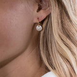 Clay with Gold Kintsiguri Earrings