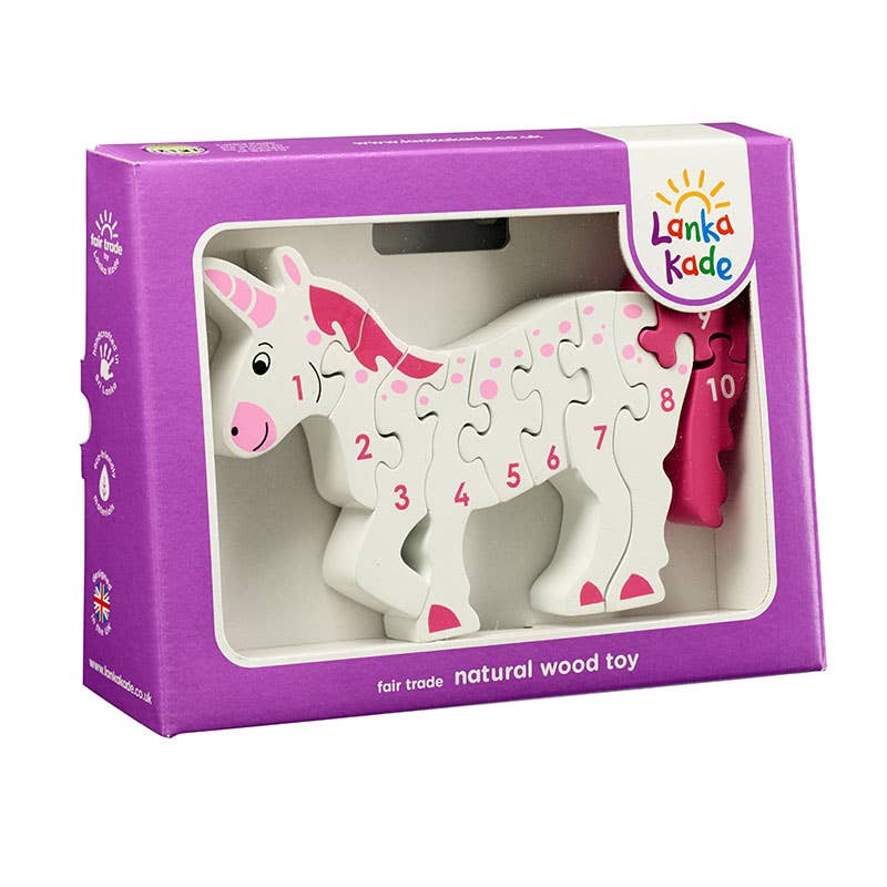 Unicorn Numbered Puzzle