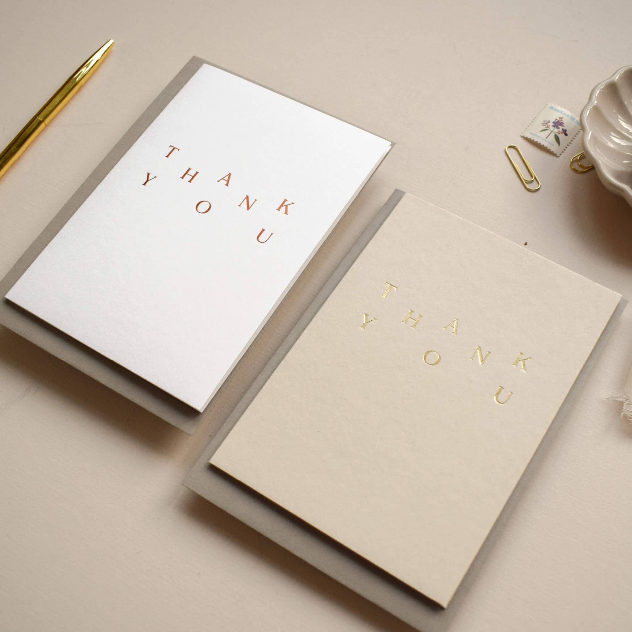 Thank You - Luxury Greeting Card