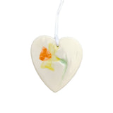 Daffodil Handmade Ceramic Heart