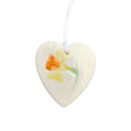 Daffodil Handmade Ceramic Heart