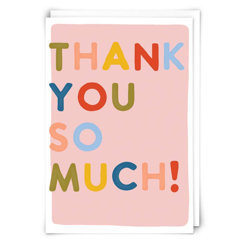 Thank You - Greeting Card