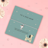 Dog Mum – Bone & Heart Charm Bracelet | Letterbox Love Bracelets