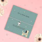 Dog Mum – Bone & Heart Charm Bracelet