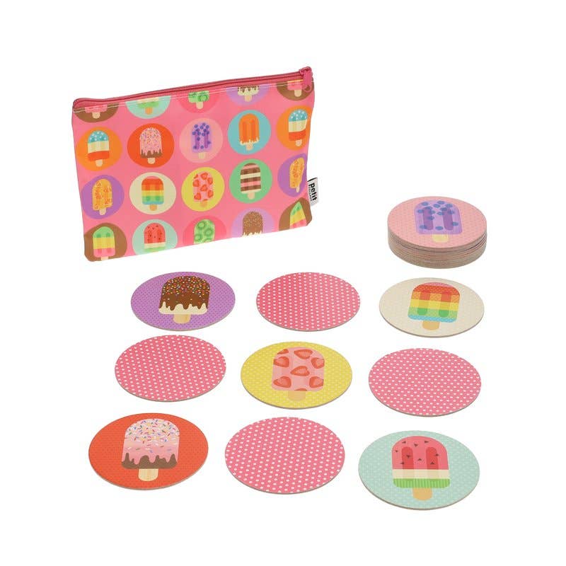 Ice Pops Matching Pairs Game