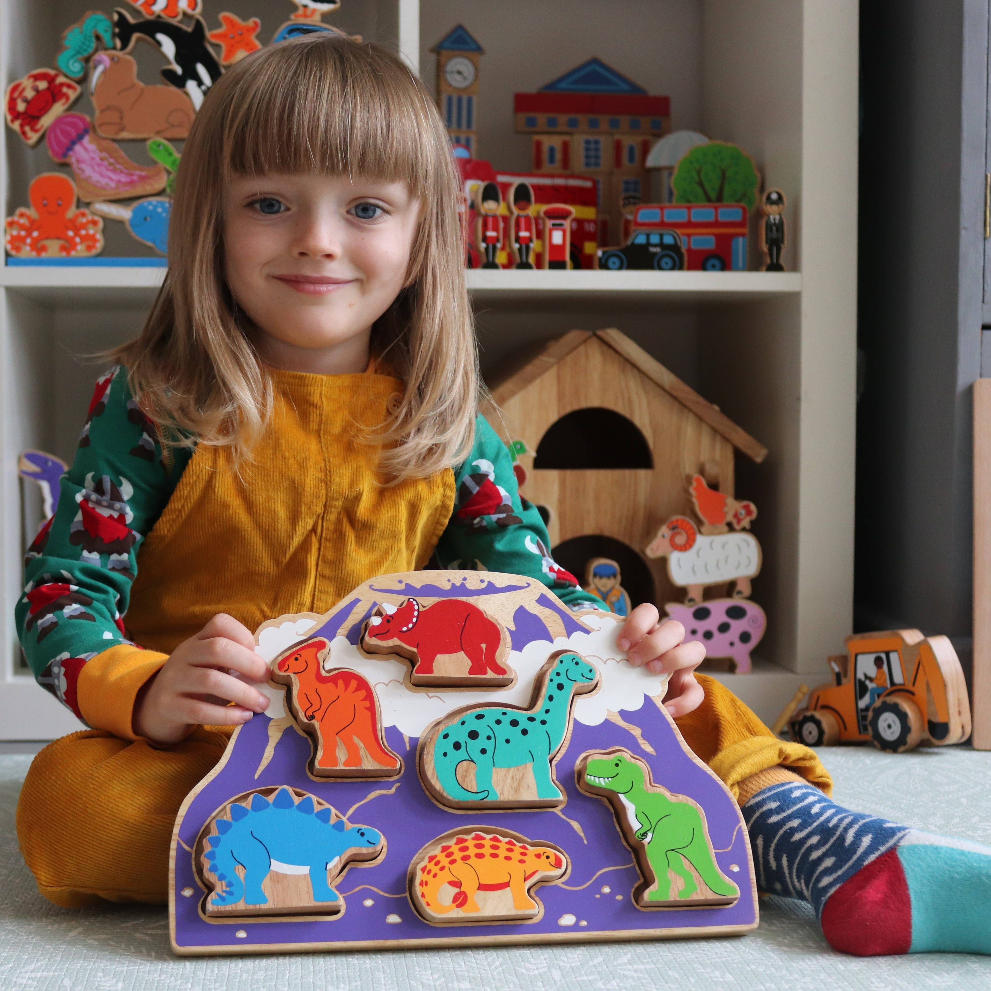 Dinosaur Shape Sorter Jigsaw
