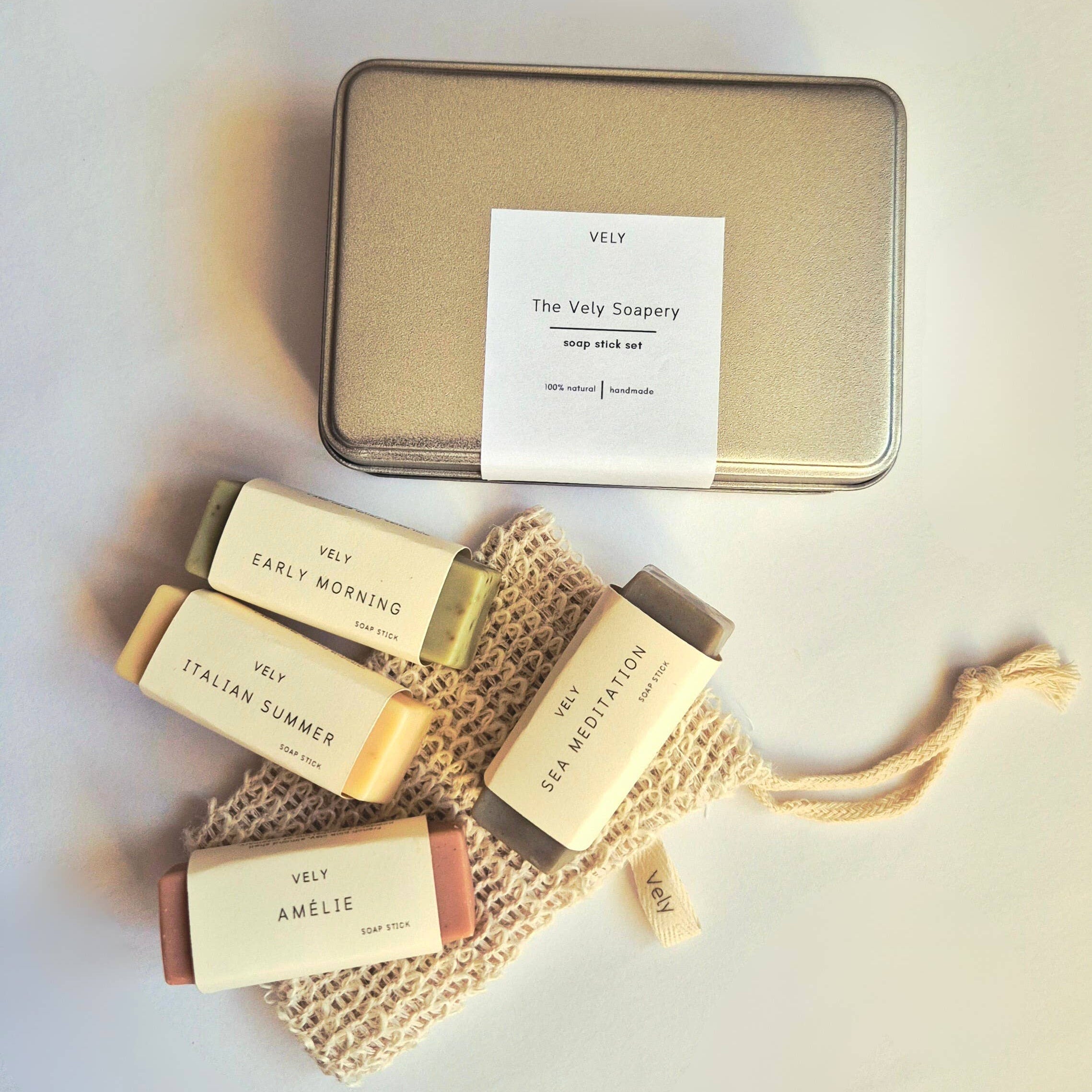 Natural Handmade Guest Soap Set