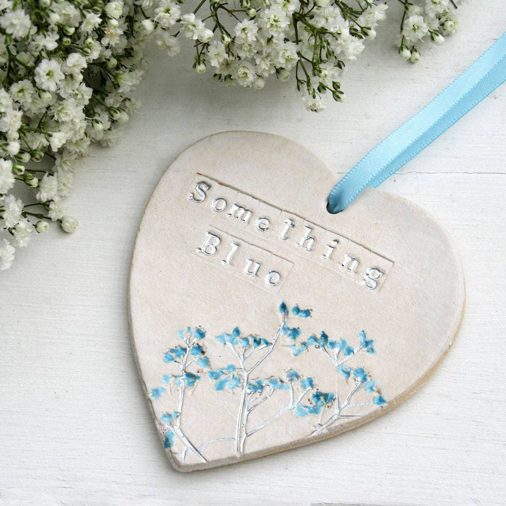 Something Blue - Ceramic Heart