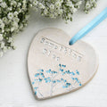 Something Blue - Ceramic Heart