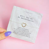 Bridesmaid Proposal Bracelet | Letterbox Love Bracelet