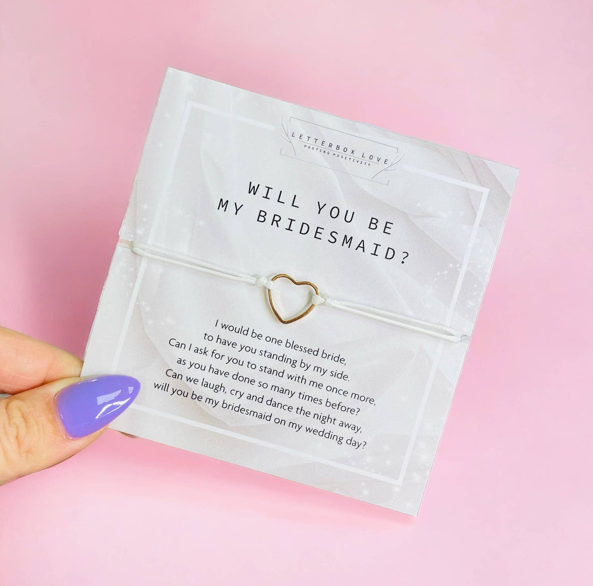 Bridesmaid Proposal Bracelet