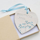 Something Blue - Ceramic Heart