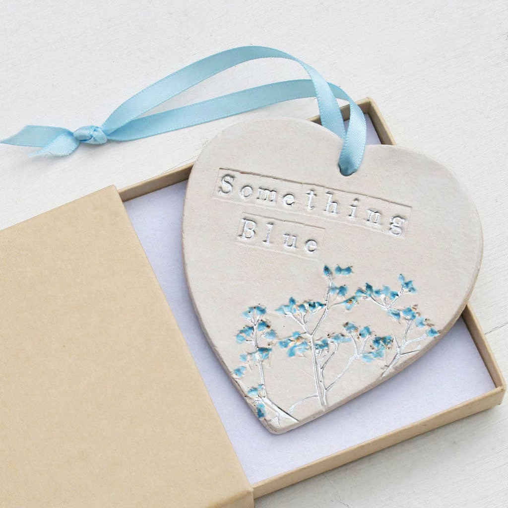 Something Blue - Ceramic Heart
