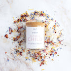 Flower Child - Rose and Orange Facial Steam, 200g Jar