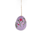 Handmade Large Felt Floral Easter Eggs (Pack of 5)
