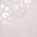 So Happy / Leopard Print - Luxury Greetings Card