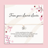 Secret Santa Christmas Bracelet | Letterbox Love Bracelets