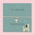 Dog Mum – Bone & Heart Charm Bracelet
