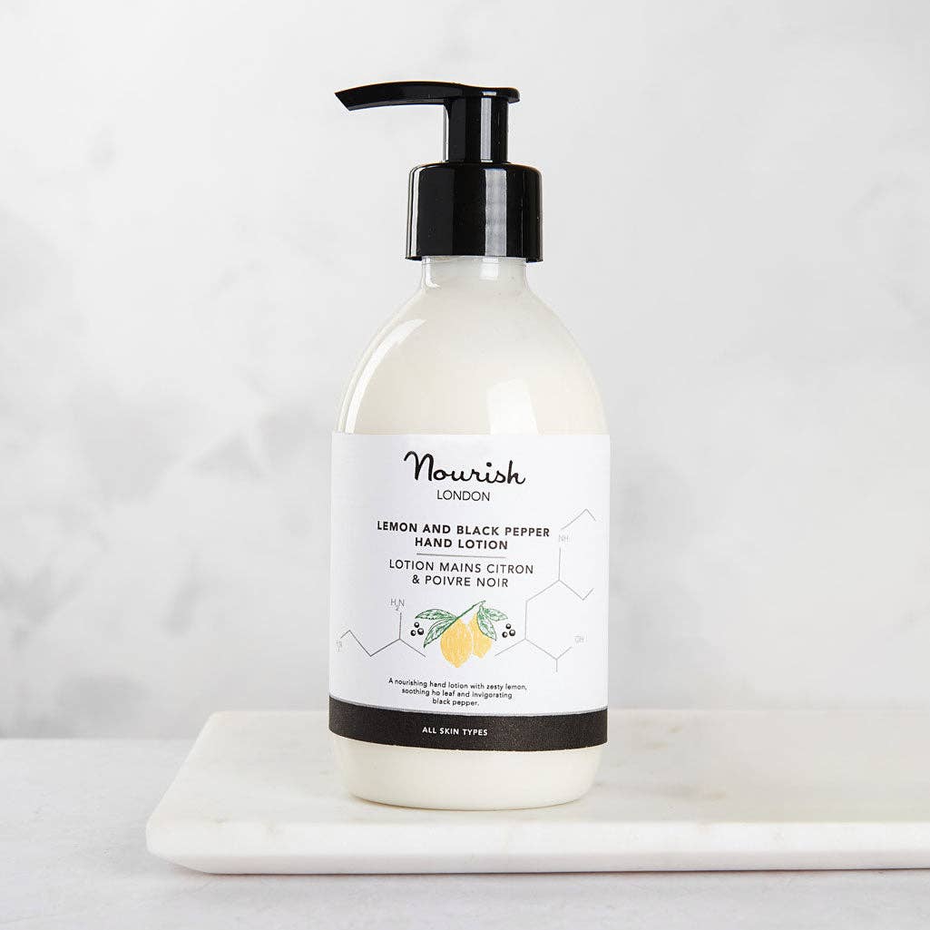 Lemon & Black Pepper Hand Cream: 300 ml
